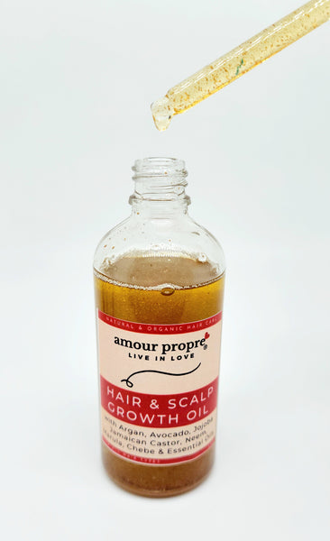 Organic Chebe Hair Growth Oil with Avocado and Argan Oils