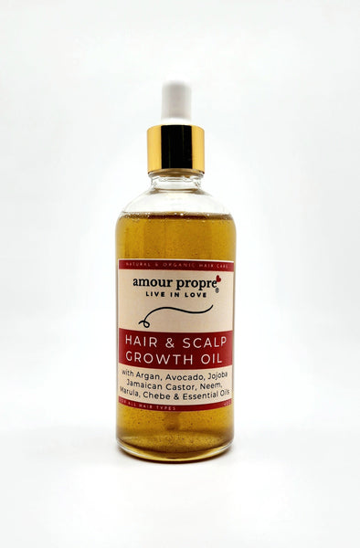 Organic Chebe Hair Growth Oil with Avocado and Argan Oils