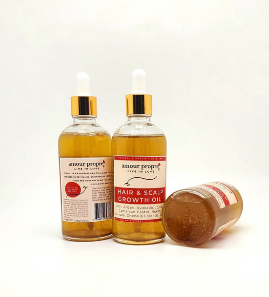 Organic Chebe Hair Growth Oil with Avocado and Argan Oils