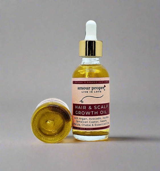 Organic Chebe Hair Growth Oil with Avocado and Argan Oils