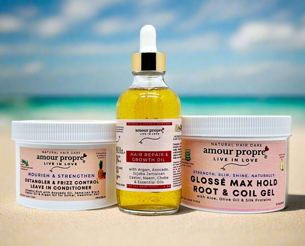 Organic Chebe Hair Growth Oil with Avocado and Argan Oils